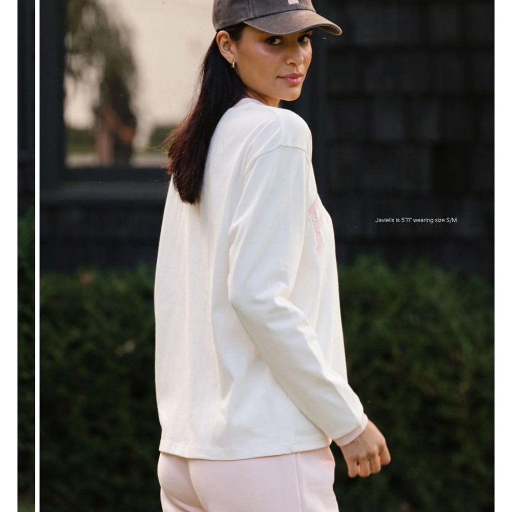 Parke Varsity Long Sleeve-ROSE-XXL - Picture 3 of 8